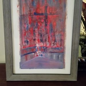 Blue Cross framed print size 22x 15.5